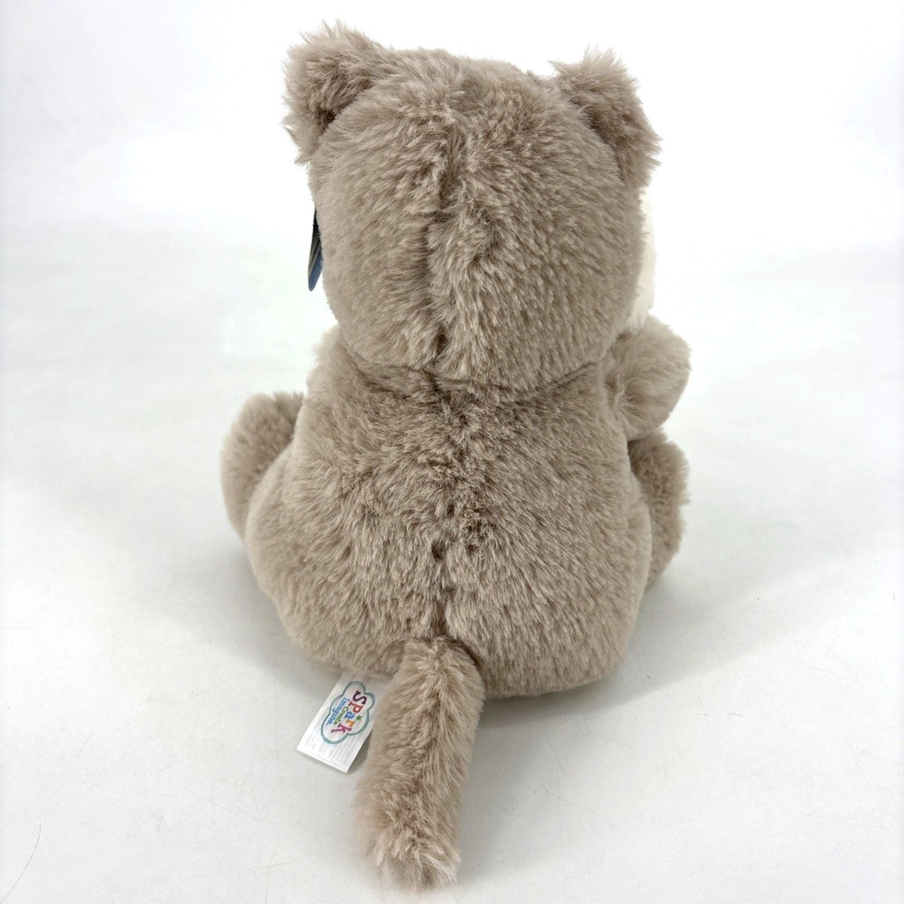 Spark Create Imagine Hippo Hippopotamus‎ Plush Rattle With Crinkle Ears Lovey - Picture 10 of 11